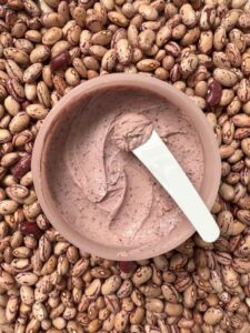 ماسک لوبیا قرمز