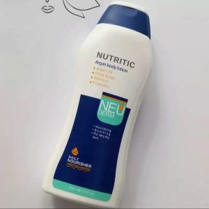لوسیون بدن نوتریتیک آرگان مناسب پوست خشک تا خیلی خشک 400میل نئودرم