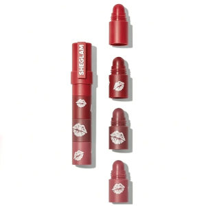 رژلب 4 تایی شیگلم رنگ Petal Stack