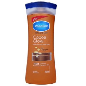 لوسیون بدن وازلین VASELINE مدل COCOA GLOW حجم 400ml اصل