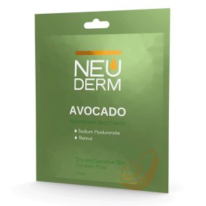 ماسک صورت حاوی عصاره آووکادو نئودرم
