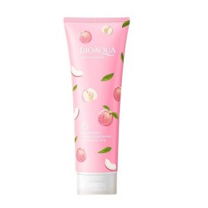 نمک بدن هلو بیوآکوا 250 گرم سفید کننده بدن | Bioaqua peach body salt