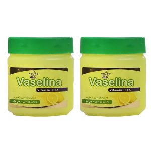 وازلین دست و صورت و بدن ام جی تک مدل ویتامین E و عسل مناسب انواع پوست حجم 125 میلی لیتر مجموعه 2 عددی