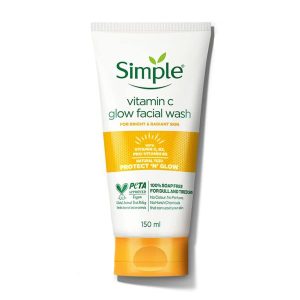 ژل شستشوی صورت ویتامین سی سیمپل | Simple Vitamin C face wash gel