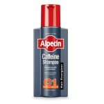 شامپو ضد ریزش و تقویت‌کننده مو آلپسین، سازگار با موهای ضعیف و دارای ریزش، حاوی کافئین، با حجم 250 میلی‌لیتر مدل Caffeine C1