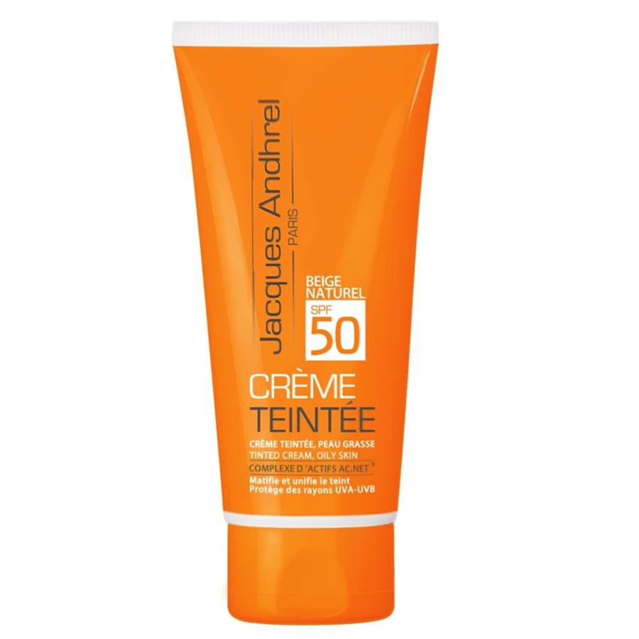 کرم-ضد-آفتاب-رنگی-ژاک-آندرل-پاریس-SPF50-مدل-TINTED-مناسب-پوست-های-چرب-حجم-50-میلی-لیتر